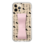 Slim Protection Case - STAND & RING RIBBON Sakura Pink［ Rune Naito - RUNE Animal Dog ］