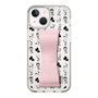 Slim Protection Case - STAND & RING RIBBON Sakura Pink［ Rune Naito - RUNE Animal Dog ］