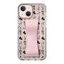 Slim Protection Case - STAND & RING RIBBON Sakura Pink［ Rune Naito - RUNE Animal Dog ］