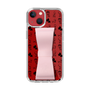Slim Protection Case - STAND & RING RIBBON Sakura Pink［ Rune Naito - RUNE Animal Dog ］