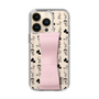 Slim Protection Case - STAND & RING RIBBON Sakura Pink［ Rune Naito - RUNE Animal Dog ］
