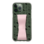Slim Protection Case - STAND & RING RIBBON Sakura Pink［ Rune Naito - RUNE Animal Dog ］