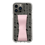 Slim Protection Case - STAND & RING RIBBON Sakura Pink［ Rune Naito - RUNE Animal Dog ］