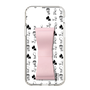 Slim Protection Case - STAND & RING RIBBON Sakura Pink［ Rune Naito - RUNE Animal Dog ］
