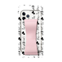 Slim Protection Case - STAND & RING RIBBON Sakura Pink［ Rune Naito - RUNE Animal Dog ］