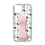 Slim Protection Case - STAND & RING RIBBON Sakura Pink［ Rune Naito - RUNE Animal Dog ］