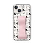 Slim Protection Case - STAND & RING RIBBON Sakura Pink［ Rune Naito - RUNE Animal Dog ］