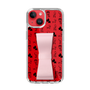 Slim Protection Case - STAND & RING RIBBON Sakura Pink［ Rune Naito - RUNE Animal Dog ］