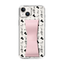 Slim Protection Case - STAND & RING RIBBON Sakura Pink［ Rune Naito - RUNE Animal Dog ］