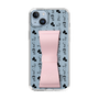 Slim Protection Case - STAND & RING RIBBON Sakura Pink［ Rune Naito - RUNE Animal Dog ］