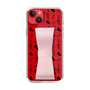 Slim Protection Case - STAND & RING RIBBON Sakura Pink［ Rune Naito - RUNE Animal Dog ］