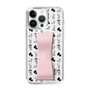 Slim Protection Case - STAND & RING RIBBON Sakura Pink［ Rune Naito - RUNE Animal Dog ］