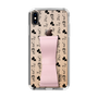 Slim Protection Case - STAND & RING RIBBON Sakura Pink［ Rune Naito - RUNE Animal Dog ］