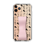Slim Protection Case - STAND & RING RIBBON Sakura Pink［ Rune Naito - RUNE Animal Dog ］