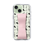 Slim Protection Case - STAND & RING RIBBON Sakura Pink［ Rune Naito - RUNE Animal Dog ］