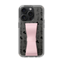 Slim Protection Case - STAND & RING RIBBON Sakura Pink［ Rune Naito - RUNE Animal Dog ］