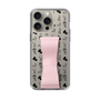 Slim Protection Case - STAND & RING RIBBON Sakura Pink［ Rune Naito - RUNE Animal Dog ］
