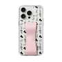 Slim Protection Case - STAND & RING RIBBON Sakura Pink［ Rune Naito - RUNE Animal Dog ］