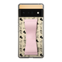 Slim Protection Case - STAND & RING RIBBON Sakura Pink［ Rune Naito - RUNE Animal Dog ］
