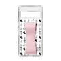 Slim Protection Case - STAND & RING RIBBON Sakura Pink［ Rune Naito - RUNE Animal Dog ］