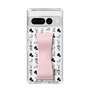 Slim Protection Case - STAND & RING RIBBON Sakura Pink［ Rune Naito - RUNE Animal Dog ］