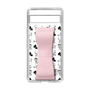 Slim Protection Case - STAND & RING RIBBON Sakura Pink［ Rune Naito - RUNE Animal Dog ］