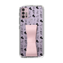 Slim Protection Case - STAND & RING RIBBON Sakura Pink［ Rune Naito - RUNE Animal Dog ］
