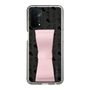Slim Protection Case - STAND & RING RIBBON Sakura Pink［ Rune Naito - RUNE Animal Dog ］