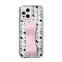 Slim Protection Case - STAND & RING RIBBON Sakura Pink［ Rune Naito - RUNE Animal Dog ］