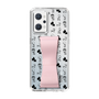 Slim Protection Case - STAND & RING RIBBON Sakura Pink［ Rune Naito - RUNE Animal Dog ］