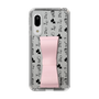 Slim Protection Case - STAND & RING RIBBON Sakura Pink［ Rune Naito - RUNE Animal Dog ］