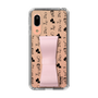 Slim Protection Case - STAND & RING RIBBON Sakura Pink［ Rune Naito - RUNE Animal Dog ］
