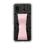 Slim Protection Case - STAND & RING RIBBON Sakura Pink［ Rune Naito - RUNE Animal Dog ］
