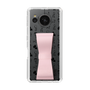 Slim Protection Case - STAND & RING RIBBON Sakura Pink［ Rune Naito - RUNE Animal Dog ］