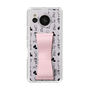 Slim Protection Case - STAND & RING RIBBON Sakura Pink［ Rune Naito - RUNE Animal Dog ］