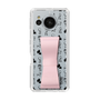 Slim Protection Case - STAND & RING RIBBON Sakura Pink［ Rune Naito - RUNE Animal Dog ］