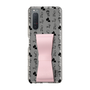 Slim Protection Case - STAND & RING RIBBON Sakura Pink［ Rune Naito - RUNE Animal Dog ］