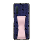 Slim Protection Case - STAND & RING RIBBON Sakura Pink［ Rune Naito - RUNE Animal Dog ］