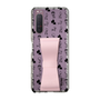 Slim Protection Case - STAND & RING RIBBON Sakura Pink［ Rune Naito - RUNE Animal Dog ］