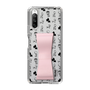 Slim Protection Case - STAND & RING RIBBON Sakura Pink［ Rune Naito - RUNE Animal Dog ］
