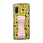 Slim Protection Case - STAND & RING RIBBON Sakura Pink［ Rune Naito - RUNE Animal Dog ］