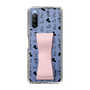 Slim Protection Case - STAND & RING RIBBON Sakura Pink［ Rune Naito - RUNE Animal Dog ］