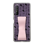 Slim Protection Case - STAND & RING RIBBON Sakura Pink［ Rune Naito - RUNE Animal Dog ］