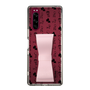 Slim Protection Case - STAND & RING RIBBON Sakura Pink［ Rune Naito - RUNE Animal Dog ］