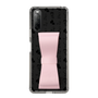 Slim Protection Case - STAND & RING RIBBON Sakura Pink［ Rune Naito - RUNE Animal Dog ］