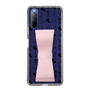 Slim Protection Case - STAND & RING RIBBON Sakura Pink［ Rune Naito - RUNE Animal Dog ］