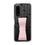 Slim Protection Case - STAND & RING RIBBON Sakura Pink［ Rune Naito - RUNE Animal Dog ］