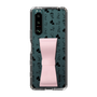 Slim Protection Case - STAND & RING RIBBON Sakura Pink［ Rune Naito - RUNE Animal Dog ］