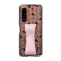 Slim Protection Case - STAND & RING RIBBON Sakura Pink［ Rune Naito - RUNE Animal Dog ］