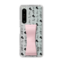 Slim Protection Case - STAND & RING RIBBON Sakura Pink［ Rune Naito - RUNE Animal Dog ］